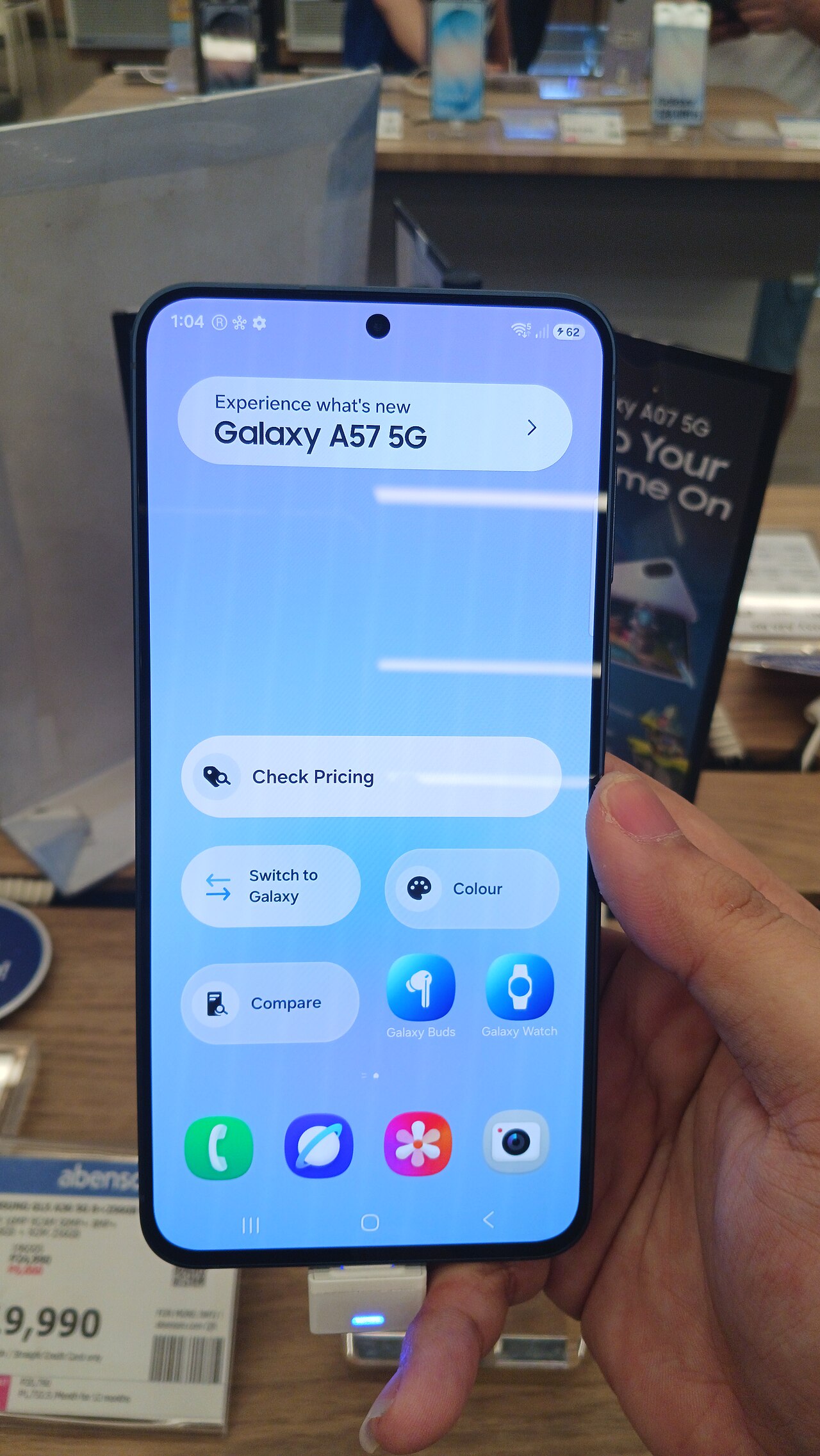Samsung Galaxy A08 leak: Best look at its proven design